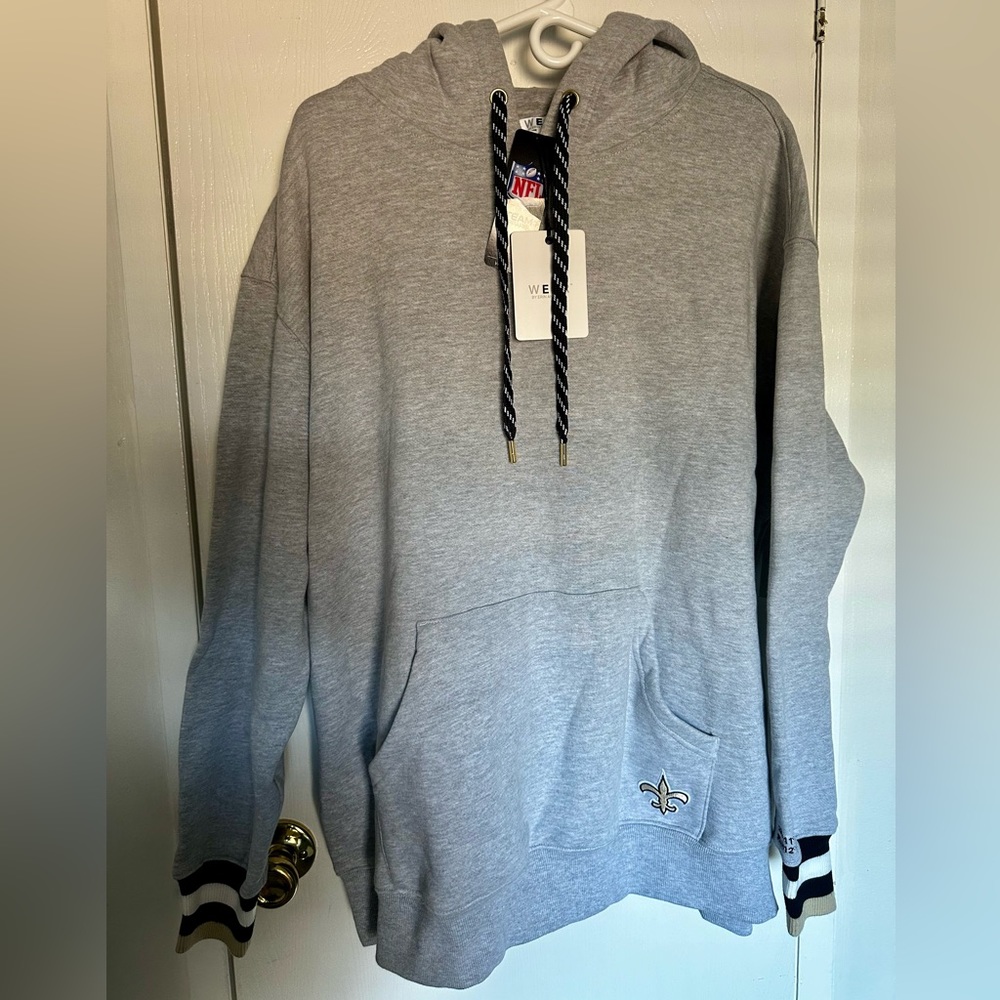 NWT NFL SAINTS WEAR by Erin Andrews XL hoodie